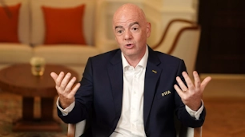 Fifa president interview fifa world cup qatar 2022のコピー